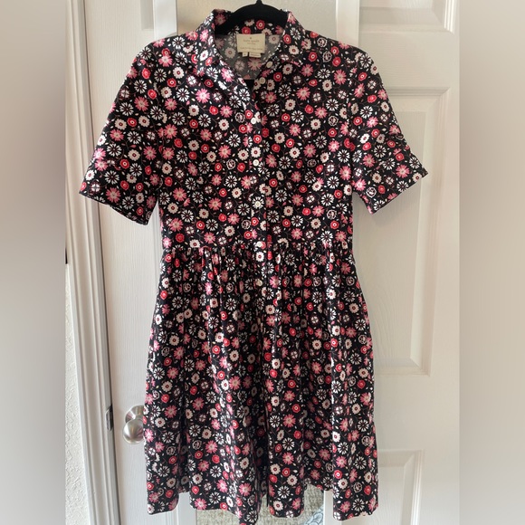 Kate Spade Mini Casa Flora Shirt Dress 6 - Picture 3 of 13